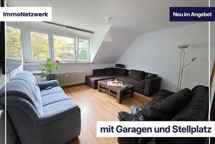 Gepflegte 4-Zimmer-Wohnung mit Ausbaupotenzial sowie Garagen und Parkplatz in Trier-Olewig