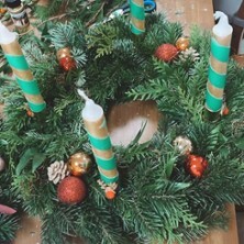 Adventskranzbinden inkl. Kerzen & Deko | Herzwerk Workshops