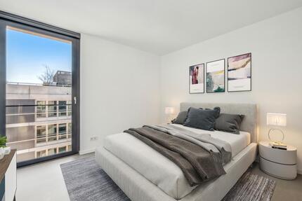 Live Central – Komfortables 3-Zimmer-Apartment mit Loggia und Balkon in den Colonnades - Berlin Mitte