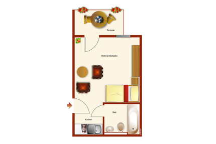 Wohnung zum Mieten in Görlitz 234,00 € 29.3 m²