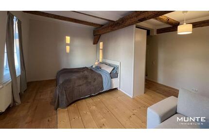 Behaglich & besonders - Großzügige 1-Zimmer-Wohnung in saniertem Fachwerkhaus - Wolfenbüttel Ahlum