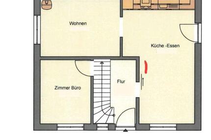 Wohnung auf 2 Etagen mit TerrasseGarten - Petershagen