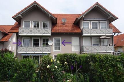 Sehr gepflegte 3-Zimmer Wohnung mit Balkon und 2 PKW-Stellplätzen - Frontenhausen