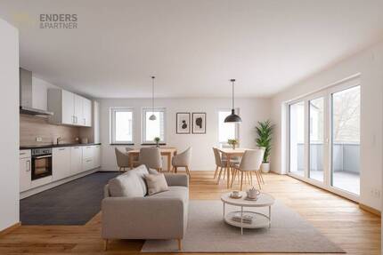 Moderne Eigentumswohnung mit Balkon und Blick auf die Sauer - Nähe Wasserbillig, barrierefrei - Langsur