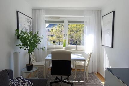 Erstbezug nach Sanierung: Vollmöblierte 2 Zi. Wohnung im 1. OG - München Sendling-Westpark