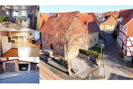 Direkt einzugsbereit! Umfangreich renoviert! Viel Platz mit Stall, Scheune, Garagen! Viel Potenzial! - Breuna