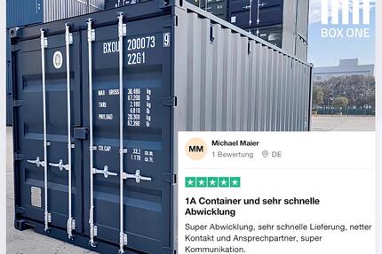 ✅ BOX ONE Seecontainer: Die clevere Wahl für sicheres und flexibles Lagermanagement! - Hamburg Hamburg-Mitte