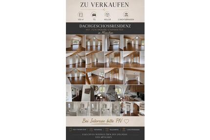 Helle Dachgeschosswohnung mit Penthouse-Charakter in München