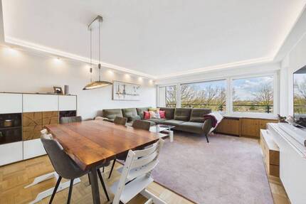 Modernisierte, lichtdurchflutete 4-Zimmer-Wohnung mit Balkon & Tiefgaragenstellplatz in Münster