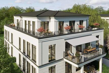 NEU: Waitsztrasse um die Ecke... Wohnung im 1. OG mit großer Balkonterrasse - Hamburg Groß Flottbek
