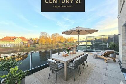 ** Luxuriöses Penthouse an der Weser ** - Hoya