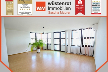 Bezugsfreie, barrierearme und frisch renovierte 2 Zimmer ETW mit Terrasse, Aufzug und TG-Stellplatz. - Sankt Augustin