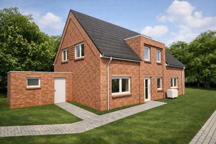 Moderne EG-Wohnung in einem neuen Zweifamilienhaus in Emlichheim