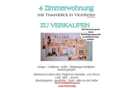 4 Zimmer Wohnung in der Kernstadt Viernheim