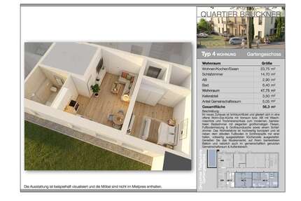 Wohnung zum Mieten in Ludwigshafen Am Rhein 749,40 € 41.7 m²