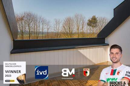 Helle Dachgeschosswohnung mit Loggia & Tiefgaragenstellplatz - sofort bezugsfrei - Königsbrunn