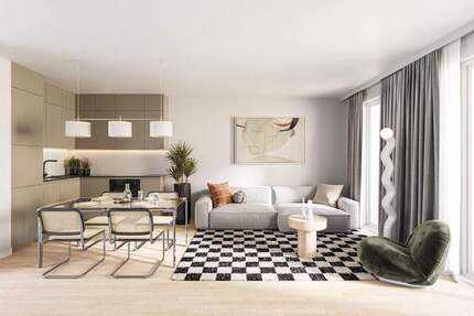 4-Zimmer-Wohnung mit Gartenanteil * Neubau - Berlin Lichterfelde