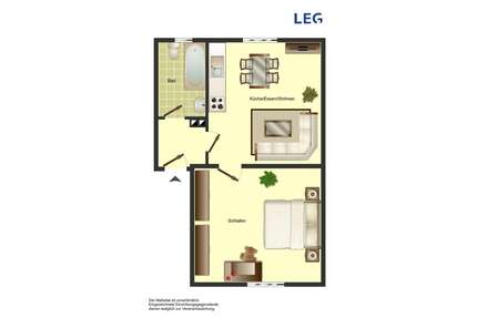Wohnung zum Mieten in Bergkamen 339,00 € 37.26 m²
