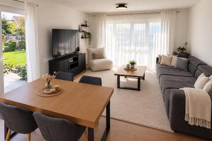 Wohnung auf Zeit: 3 Zi, 95 qm möbliert, Garten + Stellplatz - Niederkassel