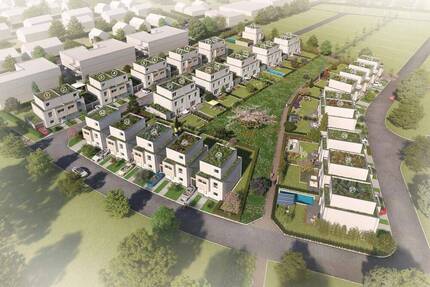 KFW 40 - NEUBAUPROJEKT: DOPPELHAUSHÄLFTE MIT GARTEN IN LACHEN-SPEYERDORF