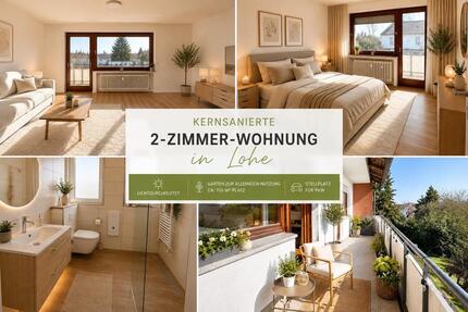 Moderne Wohnung mit großem Südbalkon im 1. OG - Bad Oeynhausen