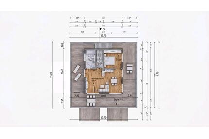 Wohnung Penthouse - 330.000,00&nbsp;EUR Kaufpreis, ca.&nbsp; 90,00&nbsp;m&sup2; in Heubach (PLZ: 73540)