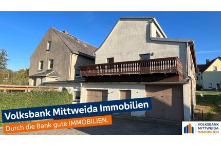 2 Wohnhäuser mit 3 Wohnungen plus 200m² Werkstatträumen bei Mittweida