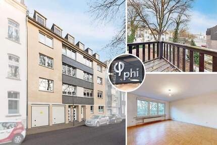 PHI AACHEN - Familienfreundliches Wohnglück mit Balkon in direkter Lage am Lousberg in Aachen!