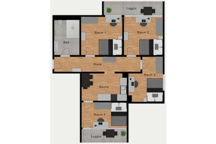 WG-Zimmer in München 840,00 € 18 m²