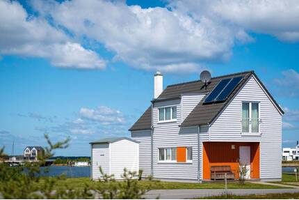 Traumhaftes Ferienhaus mit Sauna, Kamin und Hafenpanorama - Kappeln