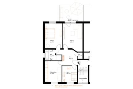 3-Zimmer-Wohnung mit Terrasse in 31867 Pohle - frei ab 01.07.2026 - Lauenau