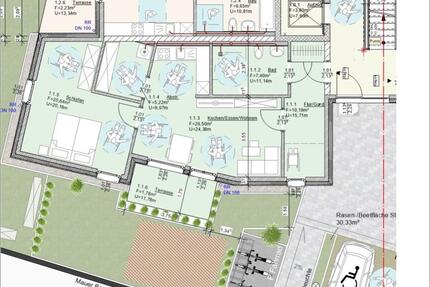 2-Zimmer-Rollstuhlwohnung mit WBS in Issum