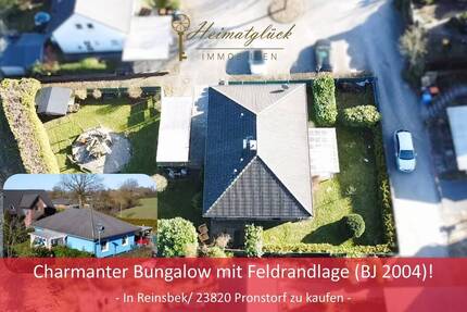 Charmanter Bungalow mit Feldrandlage (BJ 2004) - in 23820 ReinsbekPronstorf zu kaufen -