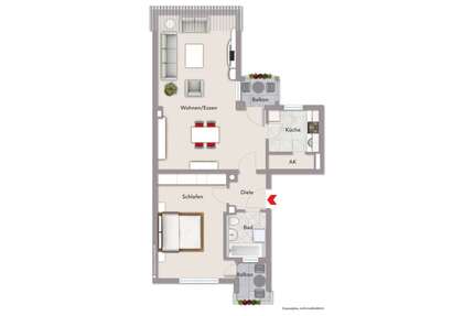 Wohnung zum Kaufen in Landsberg 209.000,00 € 62.86 m²