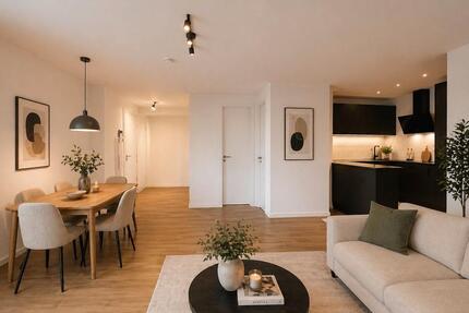 Erstbezug: 2,5-Zi mit Einbauküche, Terrasse & Carport — Aalen