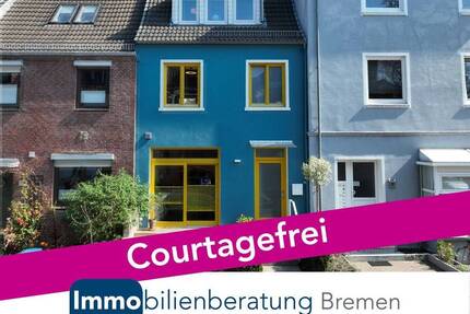 Modernisiertes Reihenhaus mit viel Platz, Dachterrasse und hochwertiger Ausstattung in Findorff - Bremen Findorff-Bürgerweide