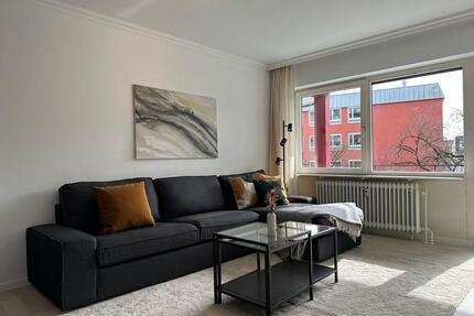 Möblierte, ruhige 2-Zi.-Wohnung mit großem Südbalkon,– direkt an den Pasing Arcaden - München Pasing-Obermenzing