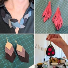 Jewellery Workshop with Upcycled Leather | Ohma Studio