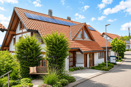 Architektenhaus mit Wow-Faktor: Wohnhaus mit 3 Einheiten in Traumlage - Weissach Flacht