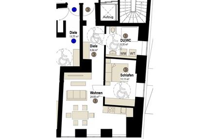 2 Zimmer Wohnung - 825,00&nbsp;EUR Kaltmiete, ca.&nbsp; 53,00&nbsp;m&sup2; in Mengen (PLZ: 88512)