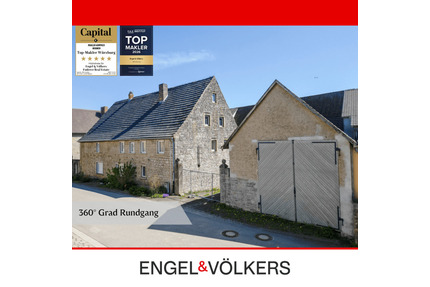 Großzügiges Anwesen mit Wohnhaus, Scheunen und Nebengebäuden in Ortsrandlage - Gaukönigshofen Rittershausen