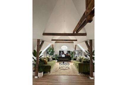 Stilvolles Loft & großzügiger Balkon - Dachgeschoss mit Wow-Effekt ! - Leipzig Südost