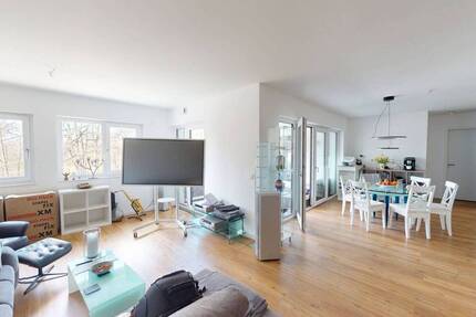 Großzügig gestaltete 3-Zimmer-Neubauwohnung mit EBK, Dachterrasse und BALKON in Langenhorn - Hamburg