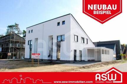 Musterhaus! Exklusive Neubau-Doppelhaushälfte - nach Ihren Wünschen gestaltbar. - Meppen Altstadt