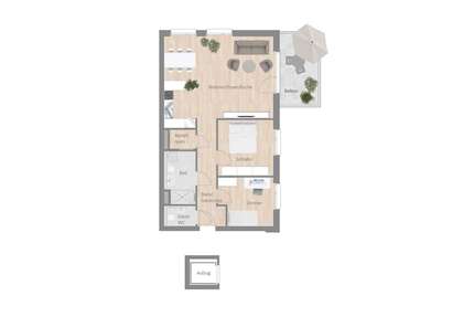 Wohnung zum Mieten in Besigheim 1.180,00 € 86 m²