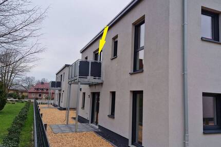 moderne DG-Wohnung mit Balkon im Zentrum von Barßel