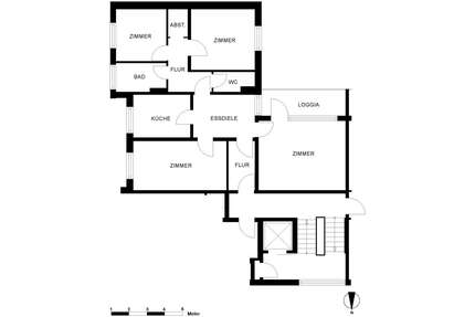 Wohnung zum Mieten in Oldenburg 739,00 € 91.25 m²