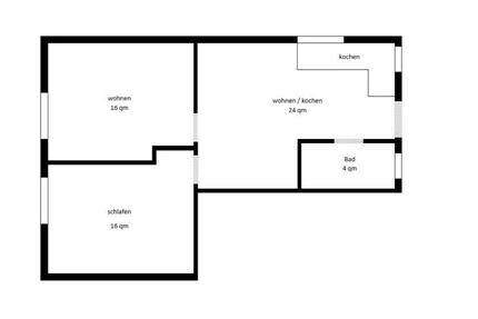 3 Zimmer Souterrain-Wohnung - 800,00&nbsp;EUR Kaltmiete, ca.&nbsp; 60,00&nbsp;m&sup2; in Eschbach (PLZ: 79427)