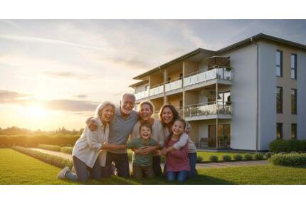 Gute Lage, gepflegtes Mehrfamilienhaus mit Ausbaureserven, neuer exklusiver ETW und Lagerhalle - Aalen Ebnat