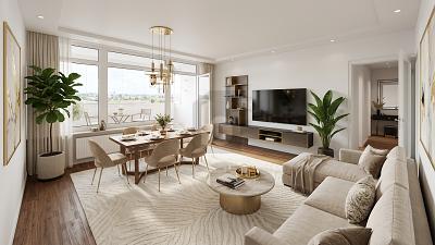 ANKOMMEN IM GRÜNEN: HELLES ZUHAUSE IN MÜNCHEN